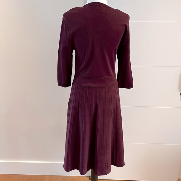 H&M knit dress medium, gorgeous burgundy brand new never worn - Picture 1 of 8